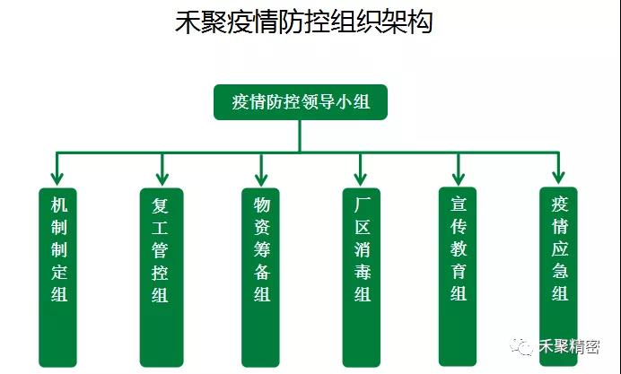 杏鑫疫情防控组织架构