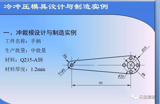 冲裁模设计与制造实例